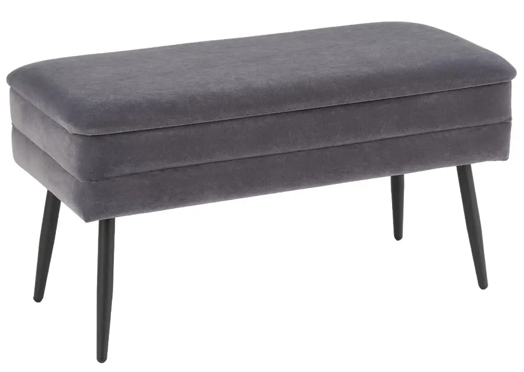 Bancheta Halmar Velva (Gray/Black)