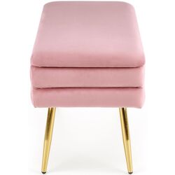 Bancheta Halmar Velva (Pink/Gold) Thumb