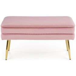 Bancheta Halmar Velva (Pink/Gold) Thumb