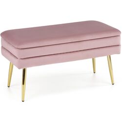 Bancheta Halmar Velva (Pink/Gold)