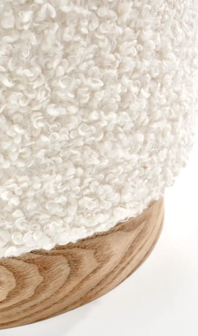 Набор пуфов Halmar Cancun (Cream/Natural)