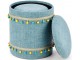 Set pufuri Halmar Grado (Light Blue)