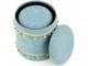 Set pufuri Halmar Grado (Light Blue)