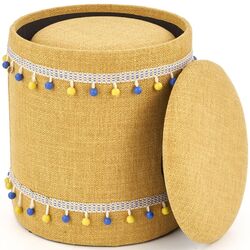 Set pufuri Halmar Grado (Yellow) Thumb