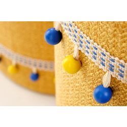 Set pufuri Halmar Grado (Yellow) Thumb