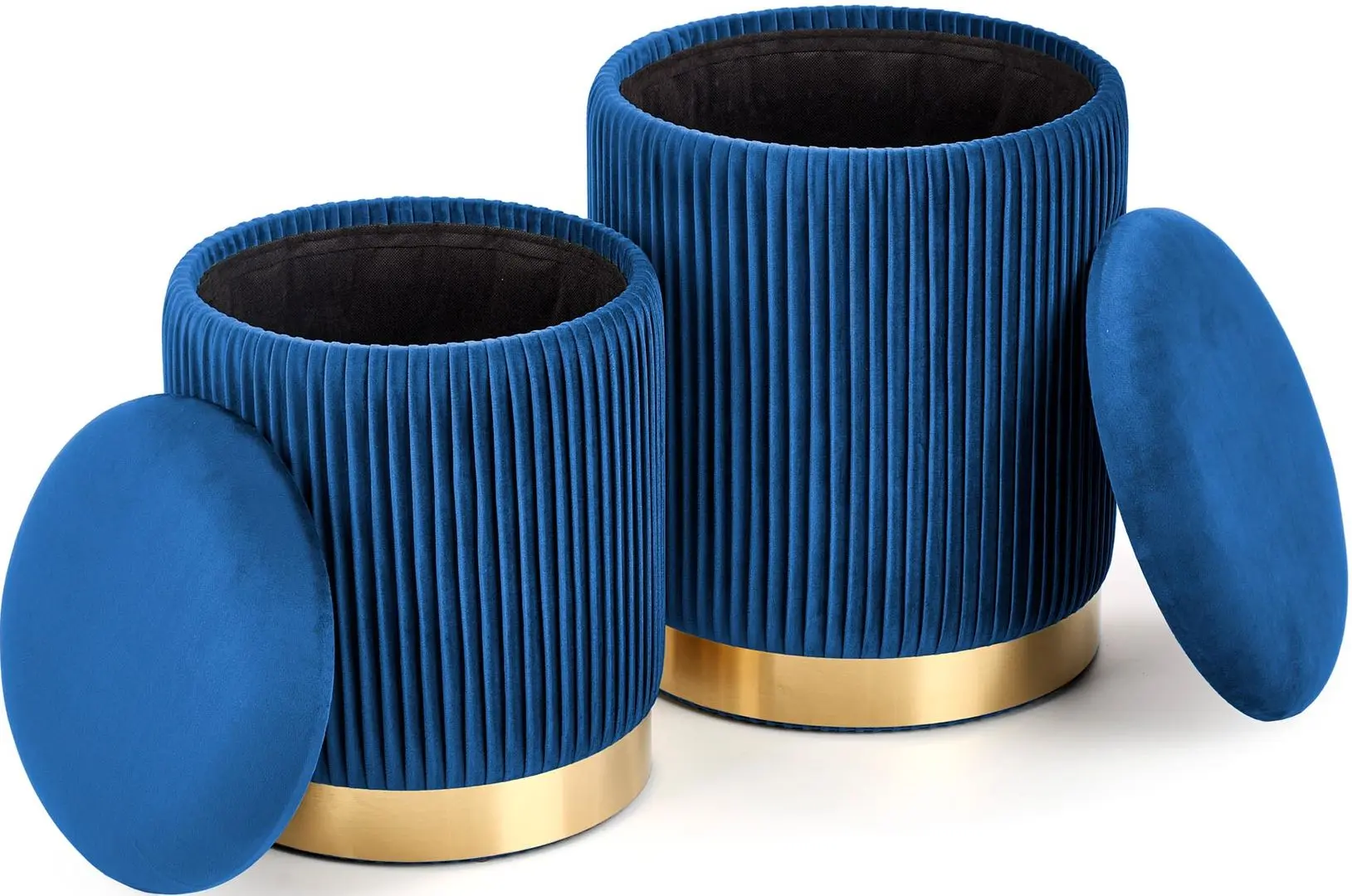 Set de pufuri Halmar Monty (Dark Blue)