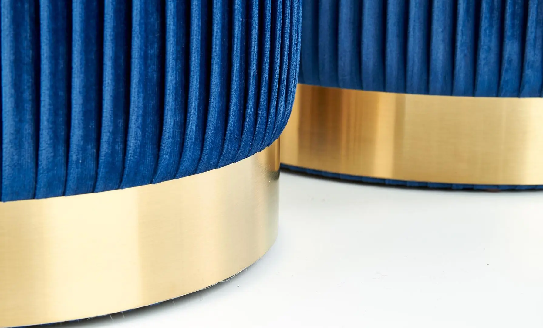 Set de pufuri Halmar Monty (Dark Blue)