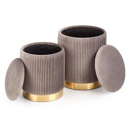 Set de pufuri Halmar Monty (Gray) Thumb