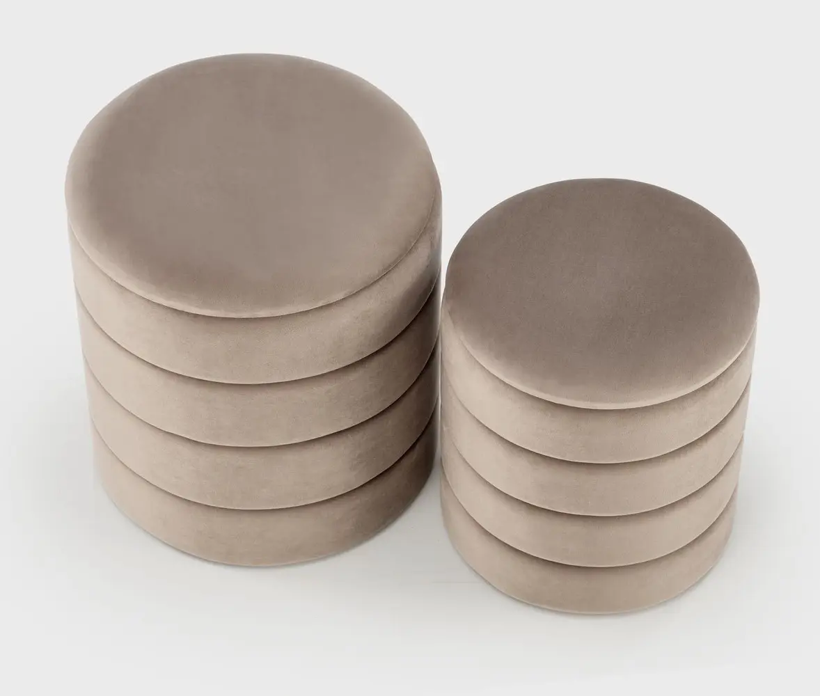 Set pufuri Halmar Pacho 2pcs (Beige)