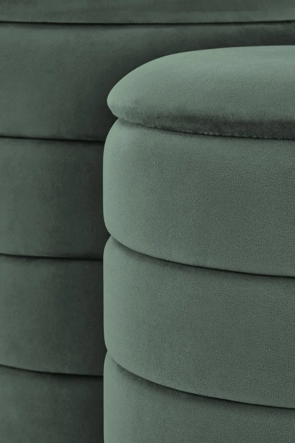 Set pufuri Halmar Pacho 2pcs (Dark Green)