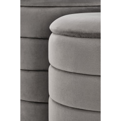 Набор пуфов Halmar Pacho 2pcs (Grey) Thumb