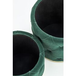 Set de pufuri Halmar Polly (Dark Green) Thumb