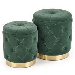 Set de pufuri Halmar Polly (Dark Green)