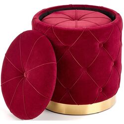 Set de pufuri Halmar Polly (Dark Red) Thumb