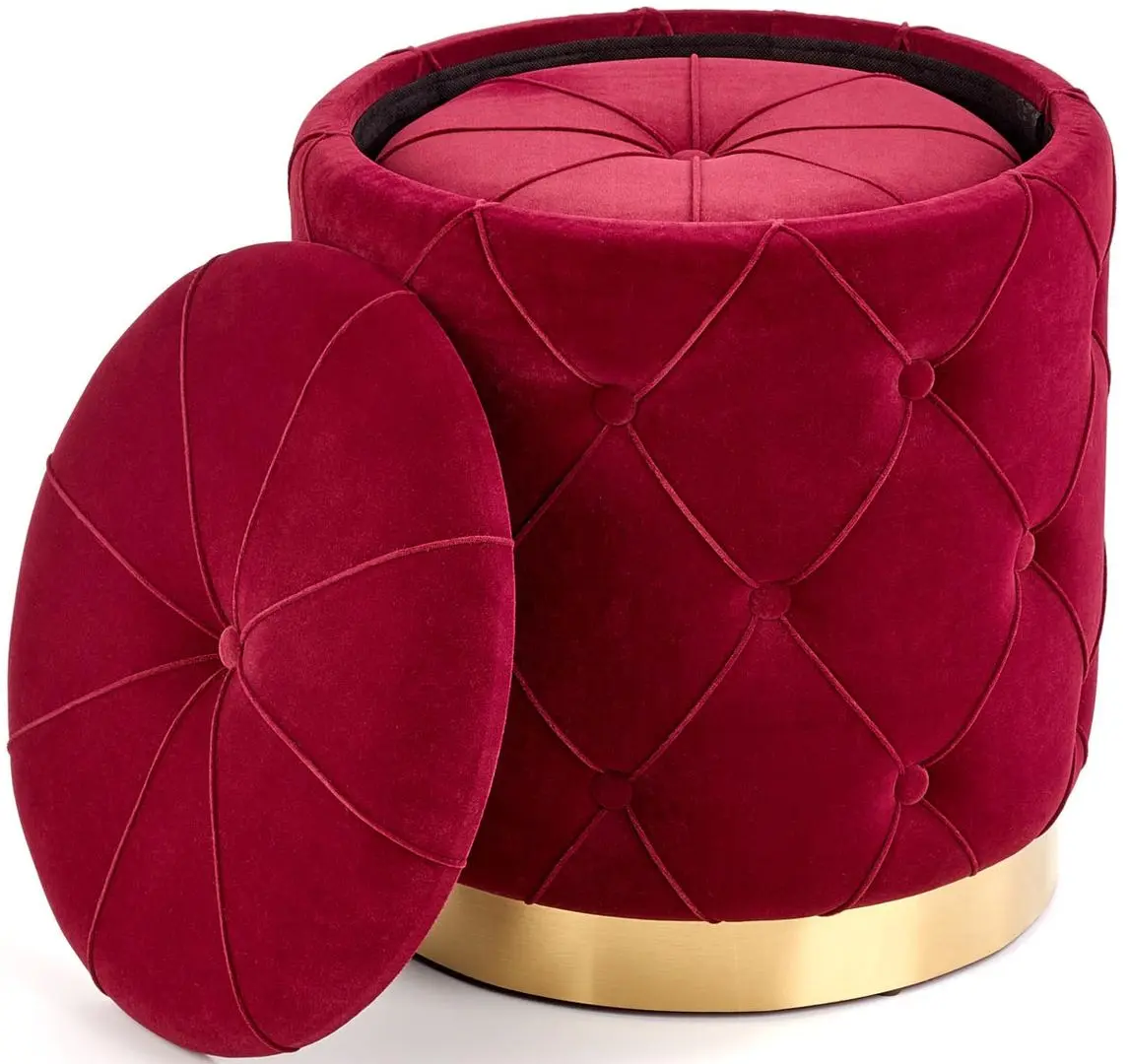 Set de pufuri Halmar Polly (Dark Red)