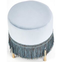 Puf Halmar Cosby (Light Blue/Gold) Thumb