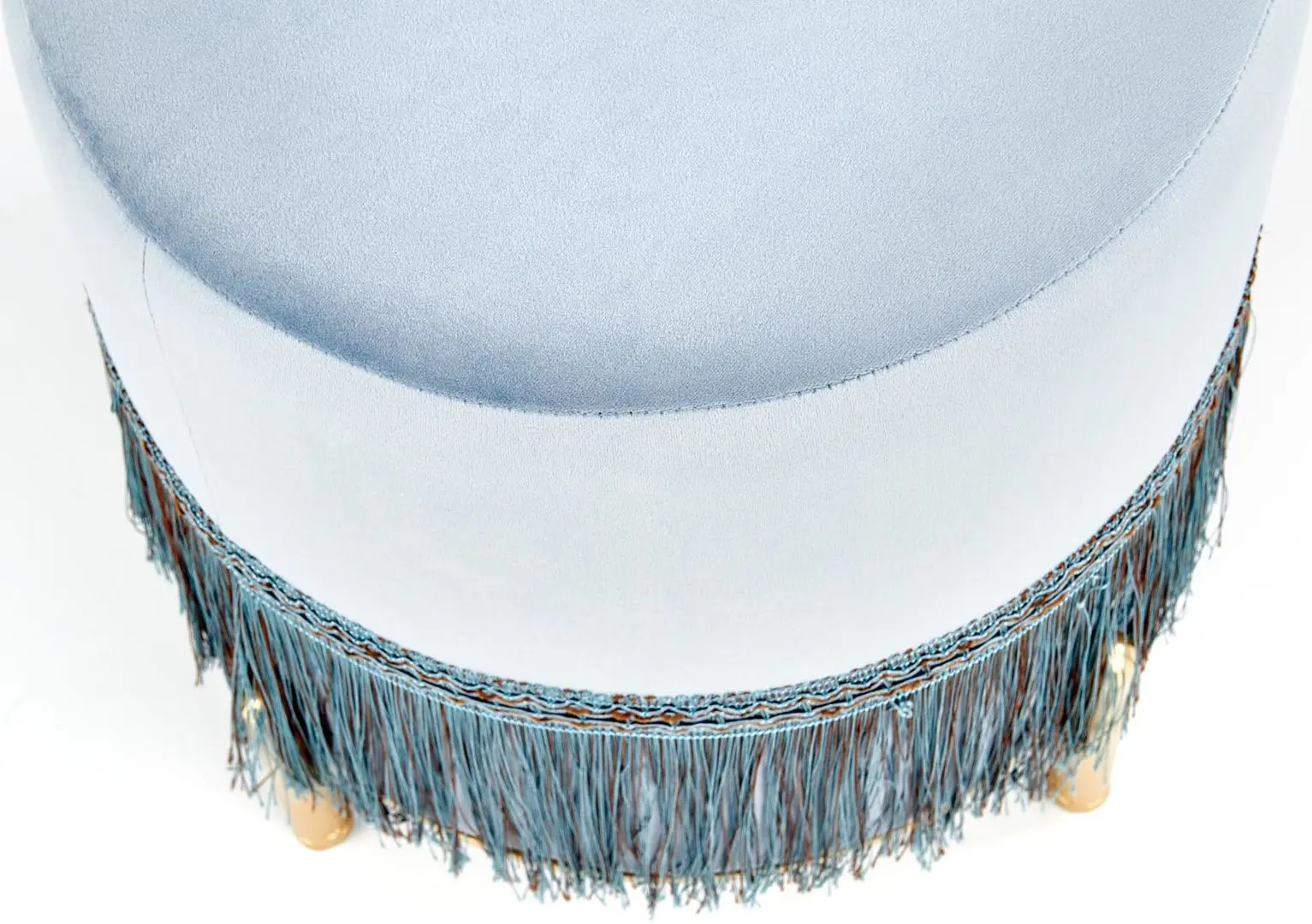 Puf Halmar Cosby (Light Blue/Gold)