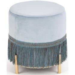 Puf Halmar Cosby (Light Blue/Gold)