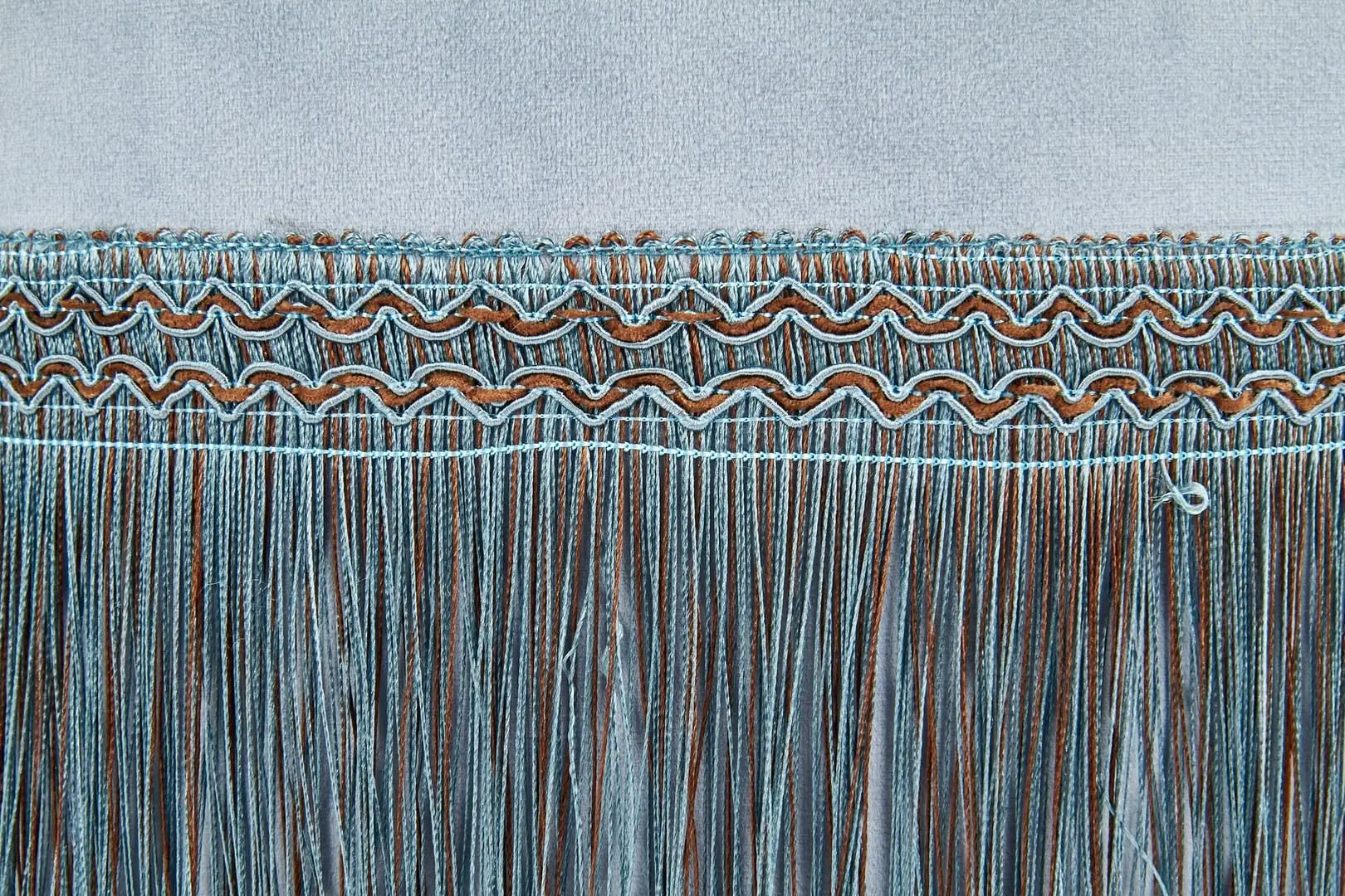 Puf Halmar Cosby (Light Blue/Gold)