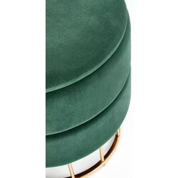 Puf Halmar Minty (Dark Green/Gold) Thumb