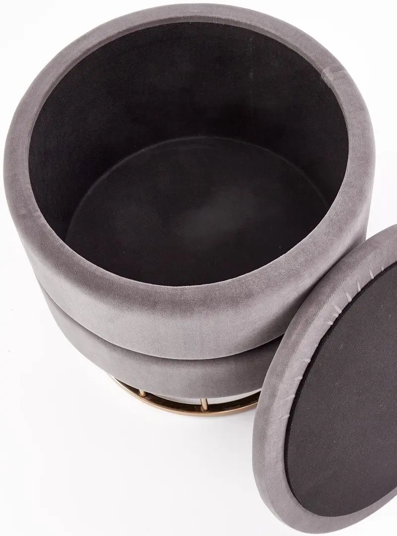 Пуф Halmar Minty (Gray/Gold) - 5