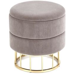 Пуф Halmar Minty (Gray/Gold)