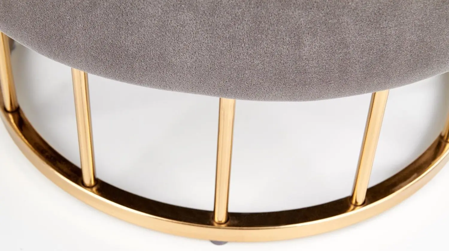 Пуф Halmar Minty (Gray/Gold) - 4