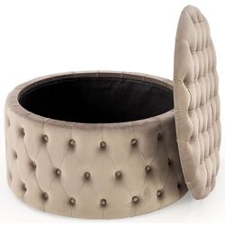 Puf Halmar Nunez (Beige) Thumb