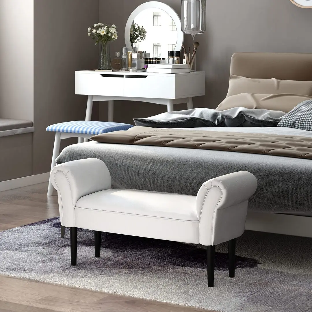 Банкетка Homcom 831-135WT (White)