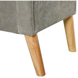 Bancheta Homcom 831-300 136x62x45 cm (Light Grey/Oak) Thumb
