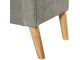 Bancheta Homcom 831-300 136x62x45 cm (Light Grey/Oak)