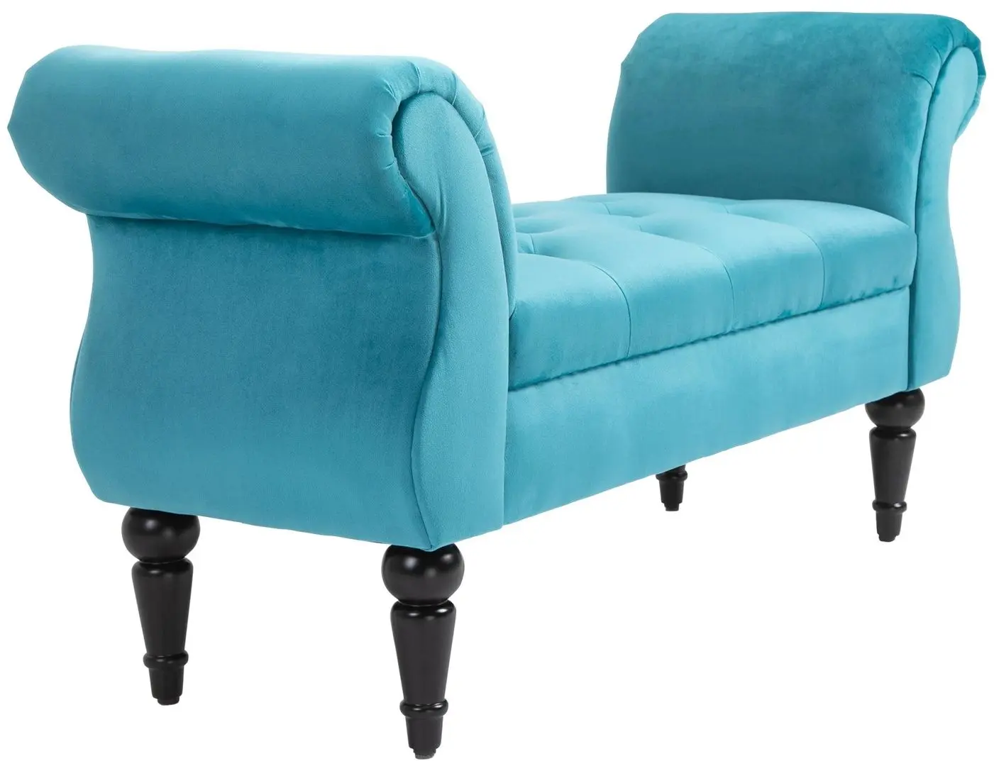 Банкетка Homcom 831-305V01 58x40x117 cm (Light Blue/Brown)