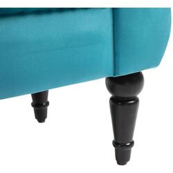 Банкетка Homcom 831-305V01 58x40x117 cm (Light Blue/Brown) Thumb