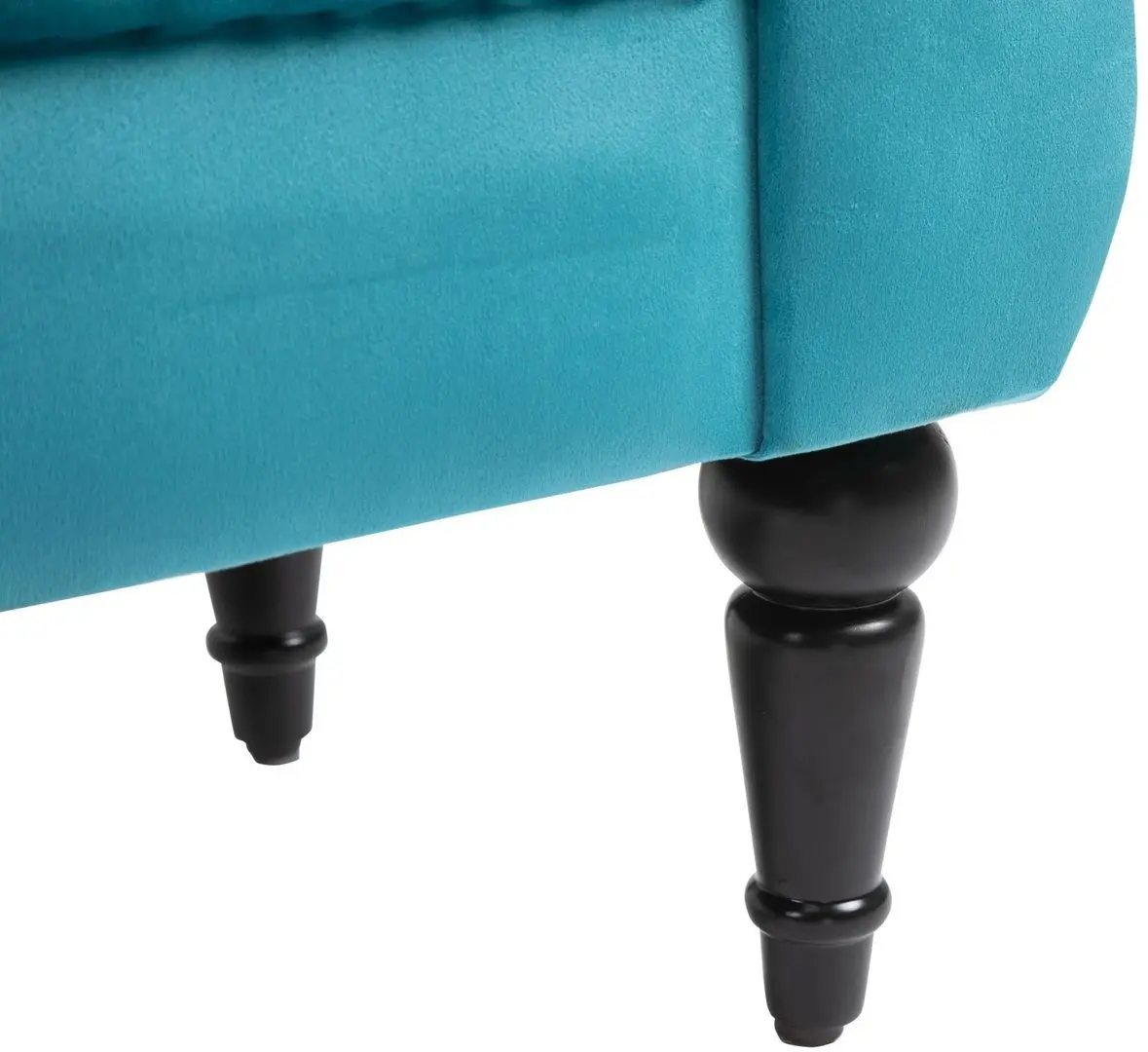 Банкетка Homcom 831-305V01 58x40x117 cm (Light Blue/Brown)