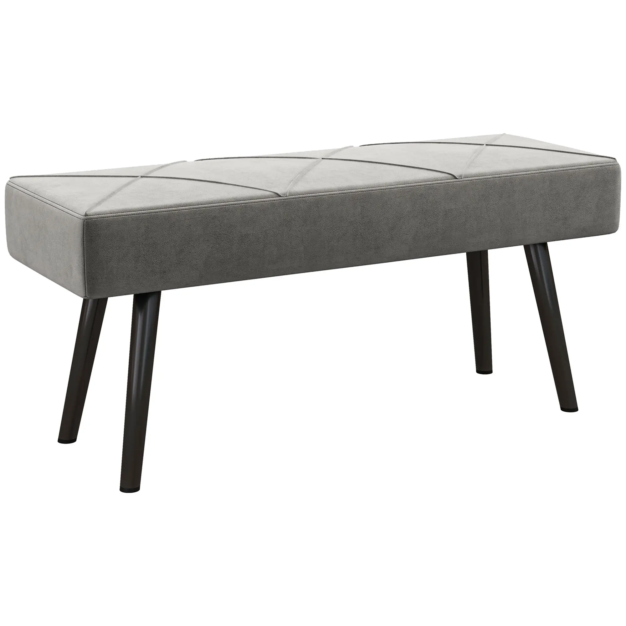 Bancheta Homcom 831-691V00GY (Grey) - 2