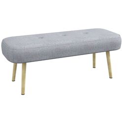 Bancheta Homcom 831-694V00GY 114x38x45 cm (Grey/Oak) Thumb