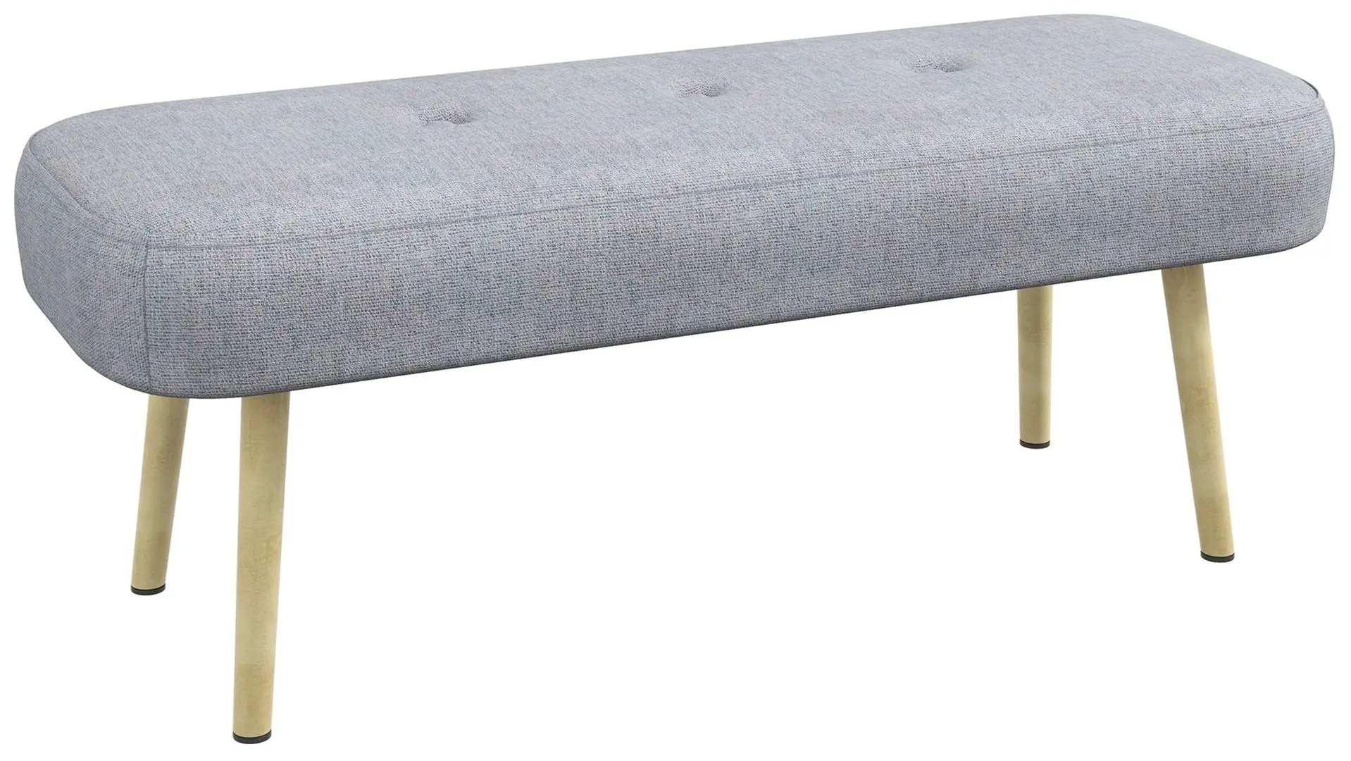 Bancheta Homcom 831-694V00GY 114x38x45 cm (Grey/Oak)