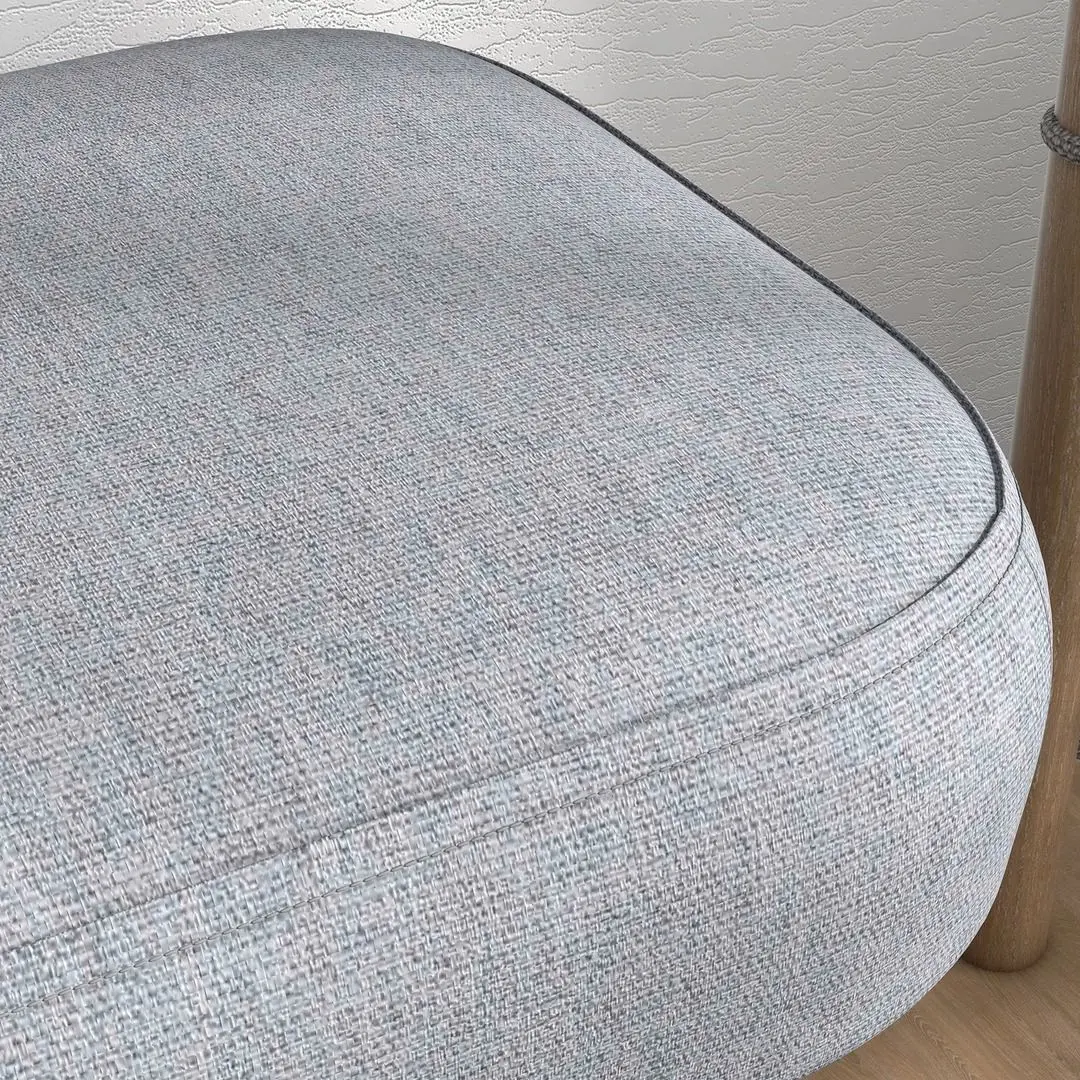 Bancheta Homcom 831-694V00GY 114x38x45 cm (Grey/Oak)