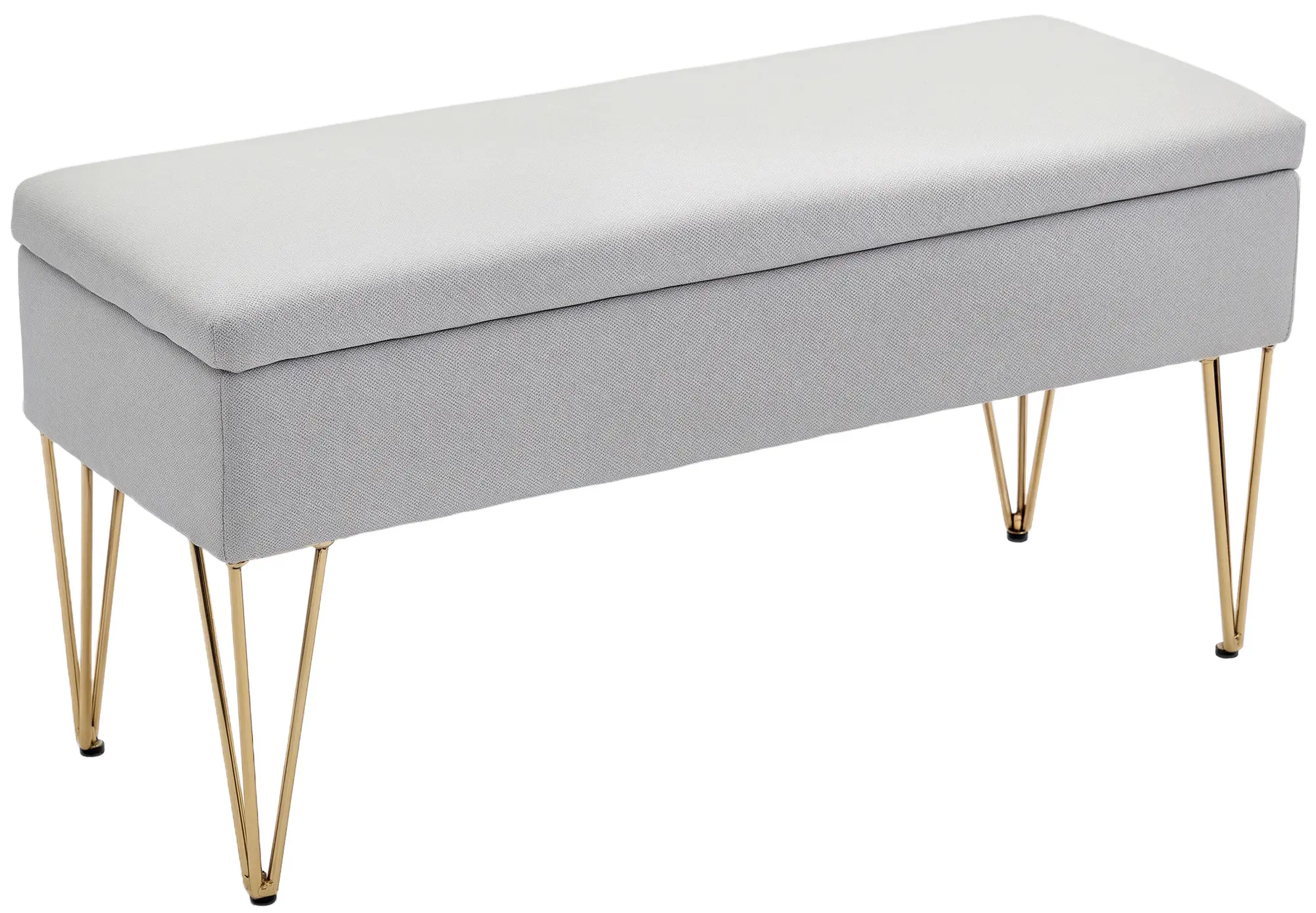 Bancheta Homcom 831-735V00LG (Light Grey) - 4