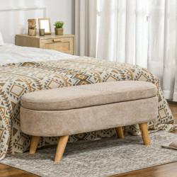 Bancheta Homcom 831-795V00CW (Beige)