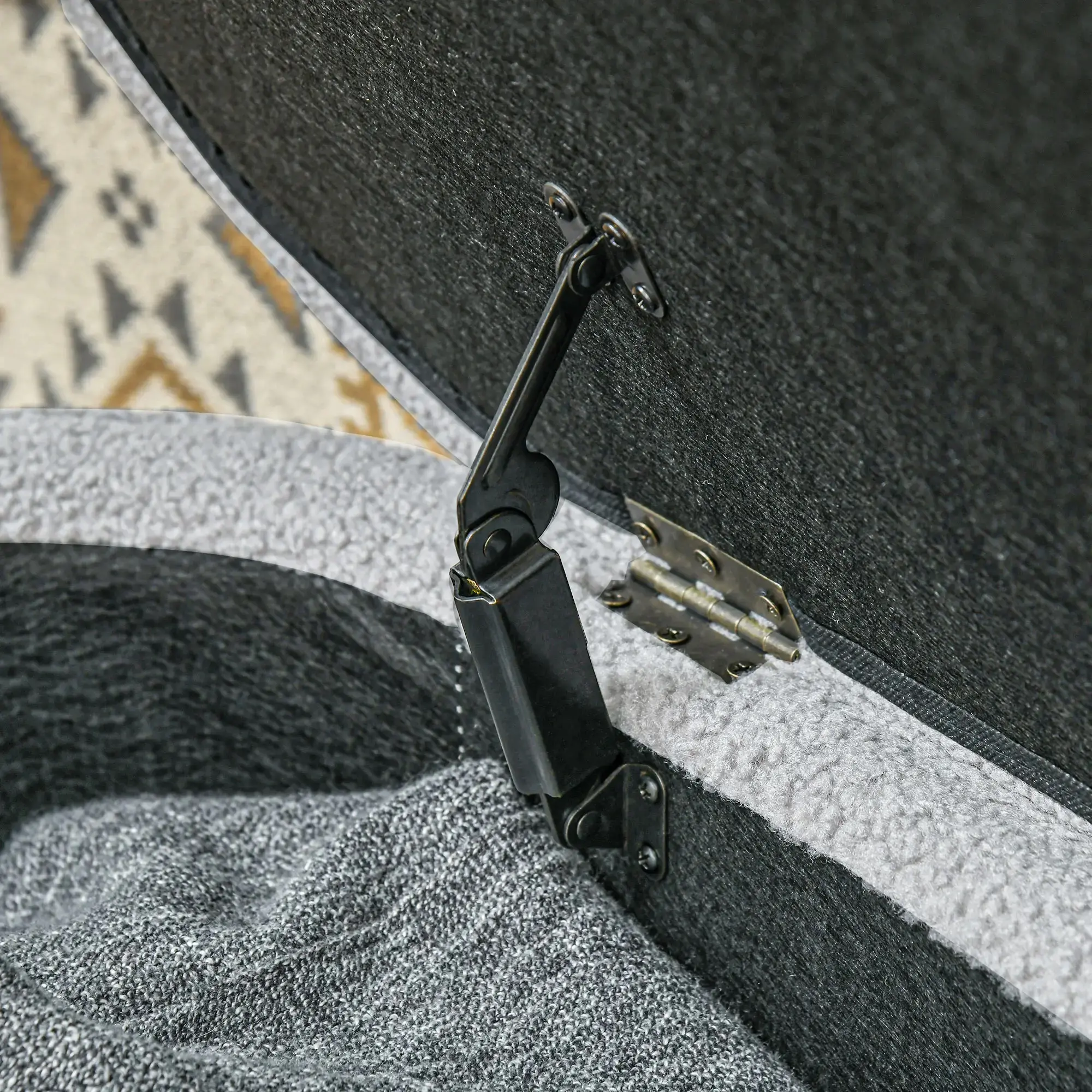 Bancheta Homcom 831-803V00LG (Light Grey) - 6