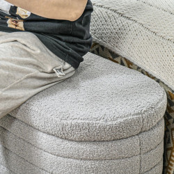 Bancheta Homcom 831-803V00LG (Light Grey) Thumb