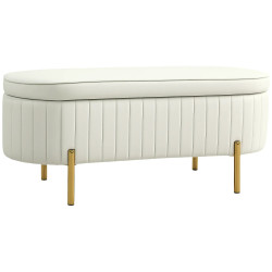 Bancheta Homcom 831-930V00CW (Cream White) Thumb