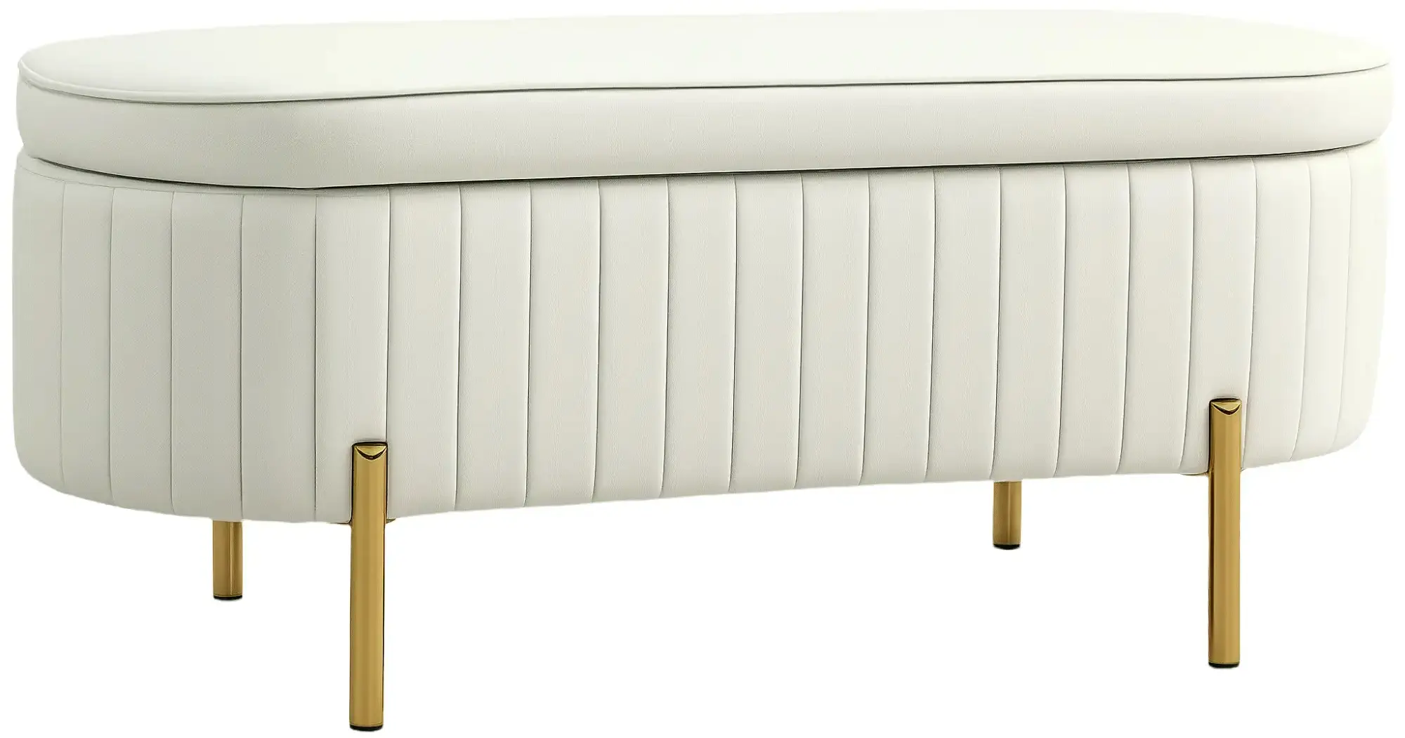 Bancheta Homcom 831-930V00CW (Cream White) - 2