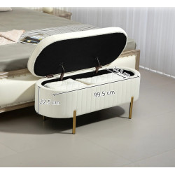 Bancheta Homcom 831-930V00CW (Cream White) Thumb