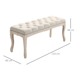 Банкетка Homcom 837-178BG (Beige) Thumb