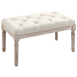 Bancheta Homcom 838-160V01CW (Cream White) Thumb