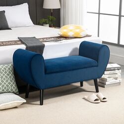 Банкетка Homcom 838-171DB (Dark Blue)