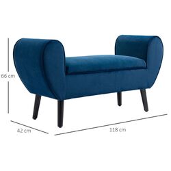 Bancheta Homcom 838-171DB (Dark Blue) Thumb