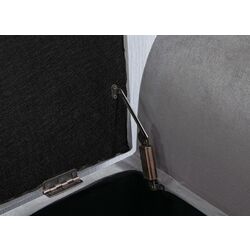 Bancheta Homcom 838-172GY 111x41x65 cm (Grey/Black) Thumb